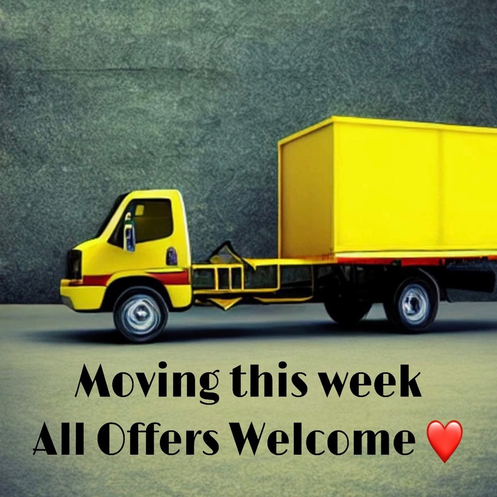 All offers welcome!